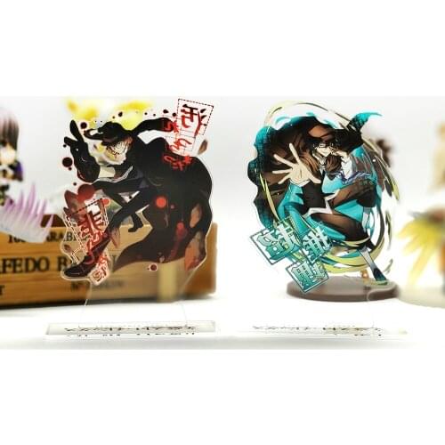 Bungo Stray Dogs Nakahara Chuya Edogawa Ranpo acrylic stand figure model double-side plate holder topper anime Japanese cool