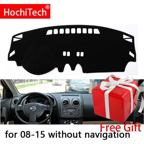 For Nissan Qashqai Rogue J10 2006-2013 Right and Left Hand Drive Car Dashboard Covers Mat Shade Cushion Pad Carpets Accessories