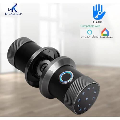 TTLock APP Control FIngerprint Lock Bluetooth APP Access Electronic Biometric Fingerprint Support 5 unlocking method