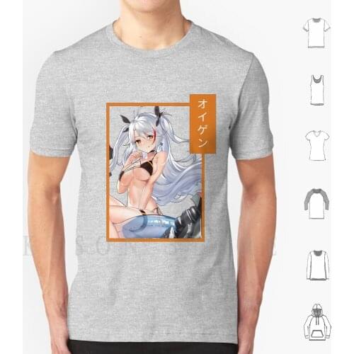 Azur Lane-Prinz Eugen T Shirt Diy Big Size Cotton Azur Lane Azur Lane Essex Azur Lane Manga Azur Lane Essex Essex Azur