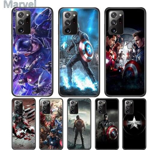 Avengers Captain America For Samsung Galaxy A01 A11 A22 A12 A21S A31 A41 A42 A51 A71 A32 A52 A72 A02S Soft Phone Case