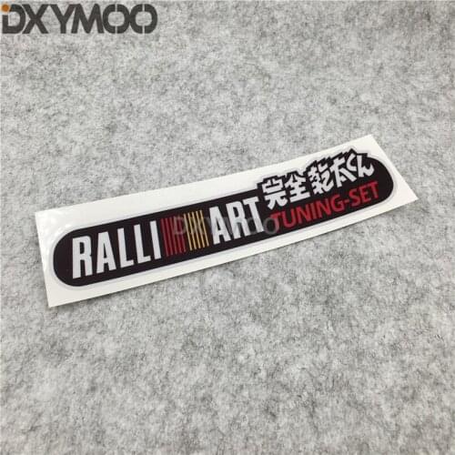 Motorcycle Helmet Bike Sticker Decorate Car Styling Vinyl Decal for EVO RALLI ART TUNING SET 20x5cm