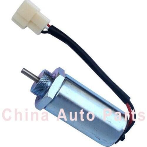 New Fuel Shutoff Solenoid 12V For JCB 02/802995