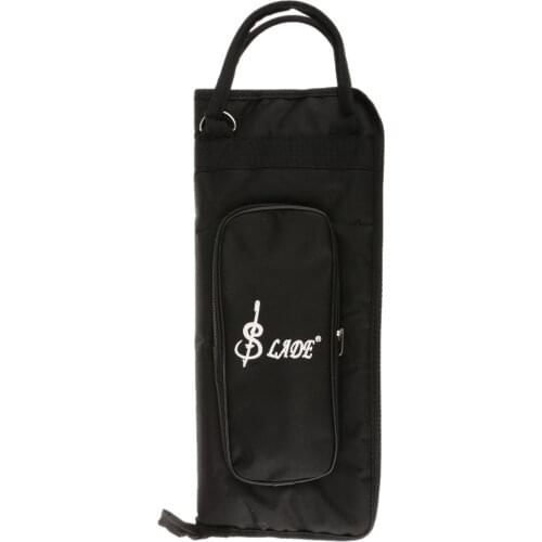 Excellent Nylon Padded Drum Stick Case Bag Drumsticks Storage Shoulder Strap
