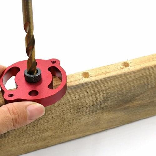 Hole Puncher Durable Vertical Pocket Hole Dowelling Jig Kit Multifunctional DIY Woodworking Tools J2Y