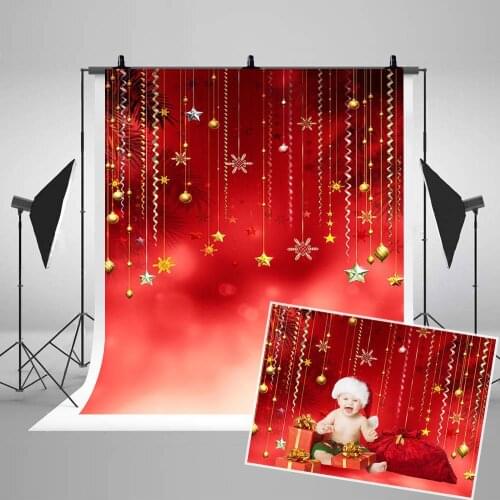 Christmas Backdrop for Portrait Photography Winter Decoration Photo Booth Background for Photographic Print