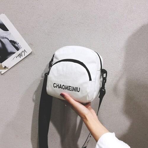 Handbag Women Trend Textured Women Crossbody Bag New Style Female Canvas Bag Womens Mini Letter Shoulder Bag