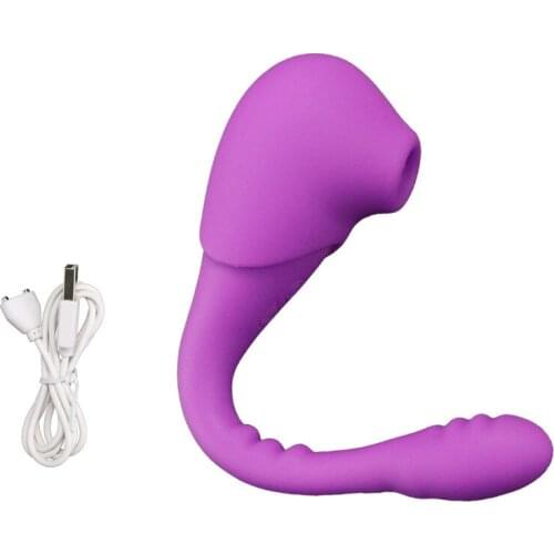 Vagina Sucking Vibrator for Women Double Vibration 10 Speed Stimulate G spot Vagina Clitoris for Female Mastrubation S0022