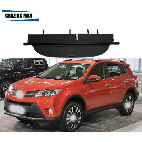 Car Rear Trunk Security Shield Shade tonneau cover cargo cover for 2014 RAV4