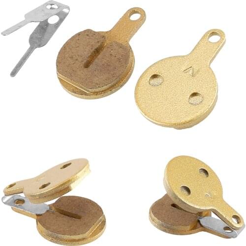 1 Pair Bicycle Full-metallic Hydraulic Disc Brake Pads Caliper Pads For Giant ATX730/750 Cycling Riding Accessory Replacements