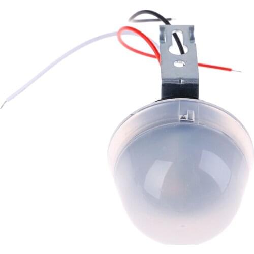 1pc 10A Automatic Auto On Off Photocell Street Light Switch DC AC Photo Control Sensor Dropshipping