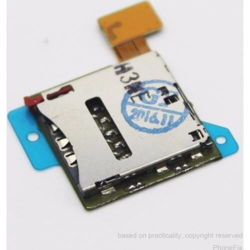 100% Original single sim card slot board Flex Cable For Sony T2 Ultra XM50H
