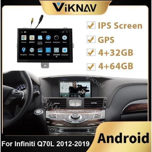 2 din Android car radio For Infiniti Q70L 2012-2019 car stereo car radio multimedia player DVD GPS navigation