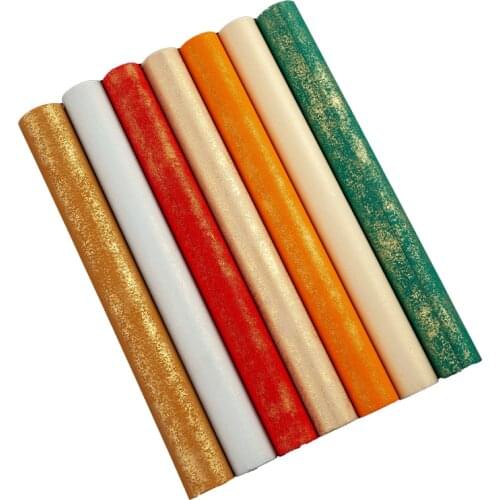 Batik Gilt Xuan Paper Colorful 10sheets 35*138cm/70*138cm Chinese Rice Paper Calligraphy Creation Special Half-Ripe Xuan Paper