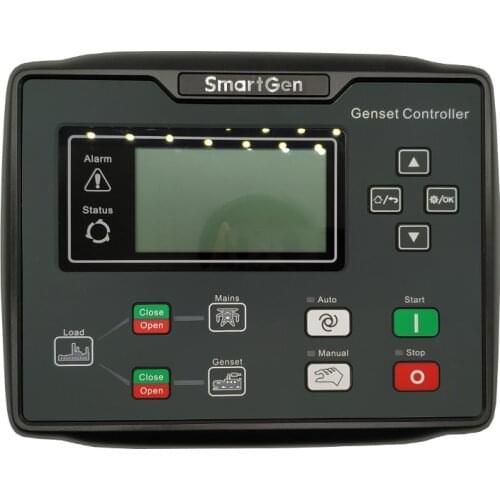 Original Smartgen HGM6120NC Genset Controller Automatic Start Module with RS485 hot sale for free shipping