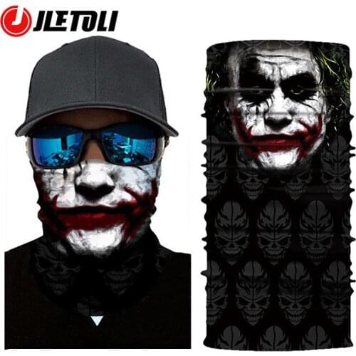 JLETOLI Breathable Bike Scarf Hiking Sport Headwear Men Women Bandanas Motorcycle Magic Scarf Outdoor Cycling Headbands
