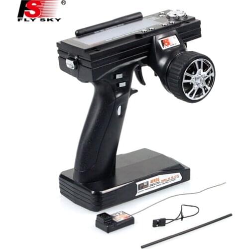 Flysky FS-GT3B 2.4G 3CH Transmitter With Receiver With Fail Safe For RC Car Boat with LED Screen