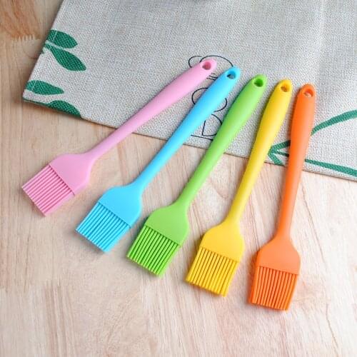 Small Silicone Oil Brush Cake Baking Brush Not Lint Barbecue Brush Food Grade Silicone Baking Tool