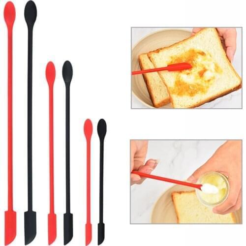 Mini Spatula Small Silicone Spatula Makeup Spatula Thin Spatula Set For Kitchen And Beauty