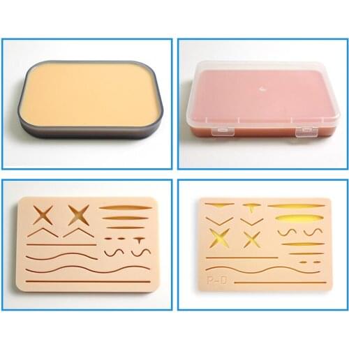 Suture instrument set medical students surgical suture practice tools debridement wound suture module training