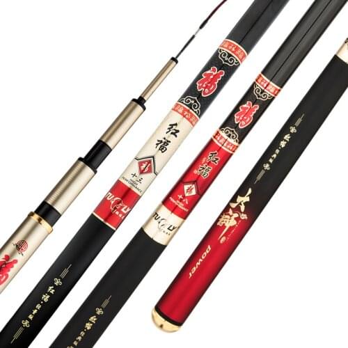 Olta Taiwan Fishing Rod Ultra Light 6H Portable Canne Super Hard 19 Tone Telescopic Fishing Pole Pesca 3.6m 4.5m Rod Pod Tackles