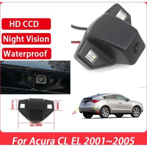 Car Reverse Parking Camera Night Vision Waterproof high quality RCA Rear View Camera For Acura CL EL 2001 2002 2003 2004 2005