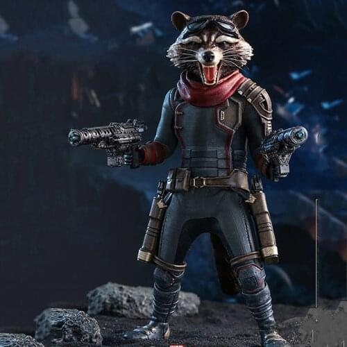 In Stock For Collection MMS548 1/6 Scale The Warrior Raccoon Full Set Male Action Figure Model for Fans Holiday Gifts