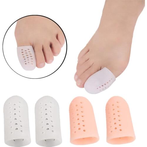 1Pair Foot Finger Corrector Big Toe Separator Pedicure Hallux Valgus Ortopedia Guard Cushion Toe Protector Feet Care
