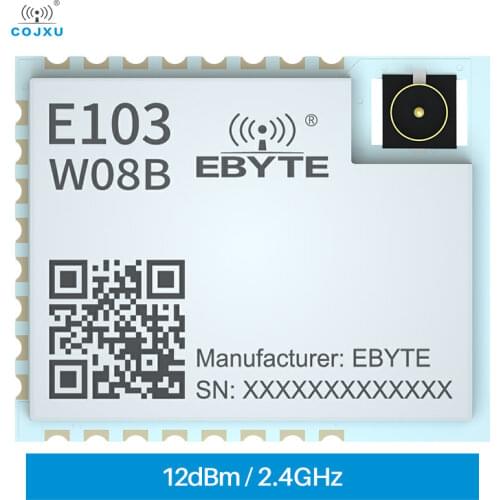 2.4G Dual Wifi Module ARM Core LP Consumption IPEX Antenna Wireless Wifi Module TCP HTTP Client MQTT E103-W08B IoT