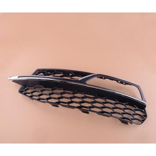 8V3807681G Front Left Bumper Lower Honeycomb Fog Light Lamp Grill Grille Cover Fit for Audi A3 S3 S-Line 2013-2016 8V3807681