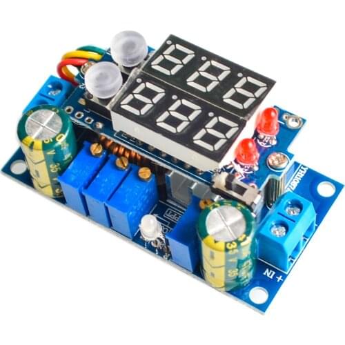 5A MPPT Solar Panel Controller DC-DC Step-down CC/CV Charging Module Display LED