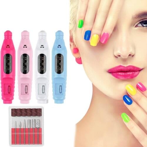 Lightweight Multi-purpose Nail Grinder Manicure Tools Drill Accessories Pedicure