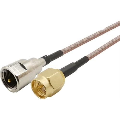 SMA Male To FME Male Connector RG316 Cable Pigtail FME to SMA Male Plug Adapter For HUAWEI Network Card