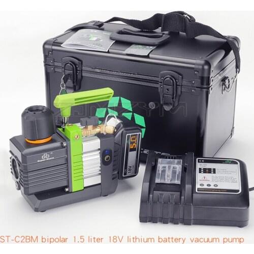 ST- C2BM Vacuum Pump 1.5 L Smart Vacuum Pump Double Cylinder Brushless Motor Pump Lithium Battery Rechargeable Explosion-proof