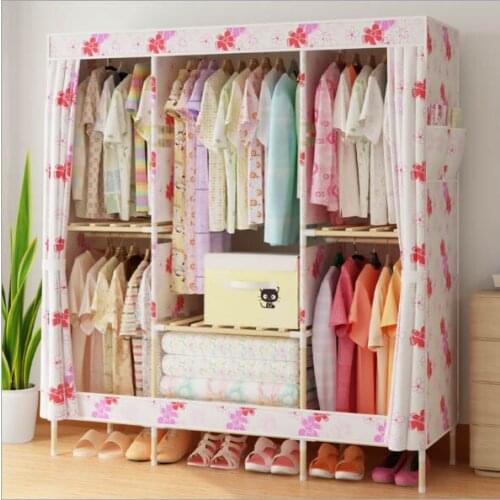 Factory Price Solid Wood Wardrobe Closet length 150 cm