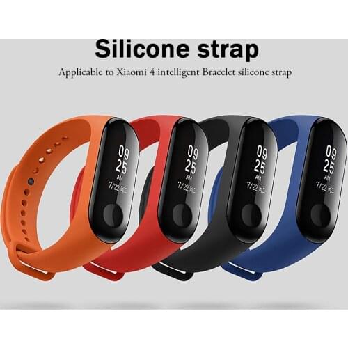 8/10/12/13/14/15pcs Silicone Watchband Bracelet Strap Smart Replacement Wristband Band for Xiaomi Mi Smart Band 4 3