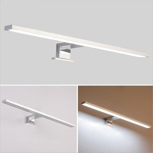 Modern minimalist style aluminum LED mirror front light 5W/9W/12W dresser bathroom wall light