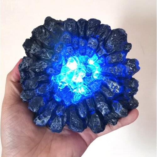 Anime Luminous Platform Hand-made Model Scene Accessories Battle Platform Wild Base Gk Soldier Bursting Magma Platform Lighting