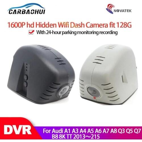 Night Vision CCD HD 1600P Car DVR Wifi Video Recorder Dash Cam Camera For Audi A1 A3 A4 A5 A6 A7 A8 Q3 Q5 Q7 B8 8K TT 2013～215