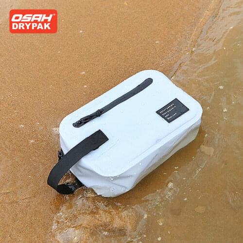 OSAH Waterproof Handbag 2L Beach Portable Water Resistance Pouch Cosmetic Dry Bag for Scuba Diving Surfing Beach Watersports