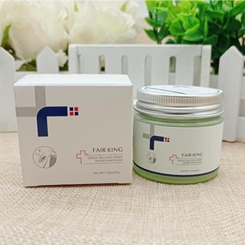 Green Tea Lock Water Repair Hand Mask Nourish Moisturizing Exfoliating Cream Calluses Film Whitening Hand New Hand Anti-agi S1I6