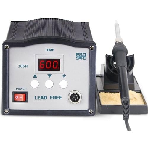 High Frequency 205H Soldering Station LED Digital Solder Iron 150w Intelligent Lead-free ESD Desolder Tool 110V/220V Free Gift