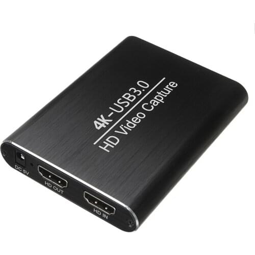 For Game Live Streaming 1pc High Speed USB 3.0 Video Capture Recorder HD 4K 1080P HDMI-compatible Gaming Captures Card Pohiks