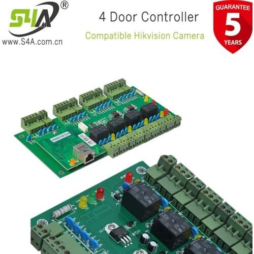 WG2004.Net 4 Door Network Access Controller include SDK and TCP/IP Protocol Wiegand Access Control Board for Four Door Controlle