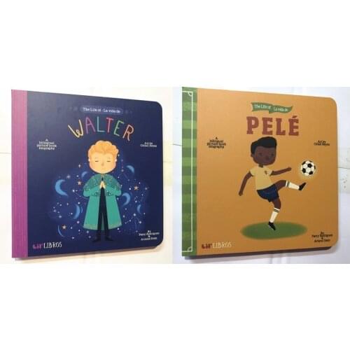 2 book Parent Child Kids Baby Spanish English Book Early Education Enlightenment Cute Picture Learning Reading Book Age 2 up