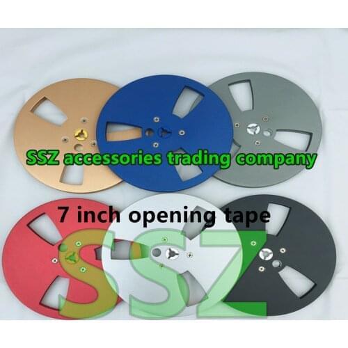7 inch opening tape 7-inch opening tape reel 7-inch opener empty reel Aluminum reel