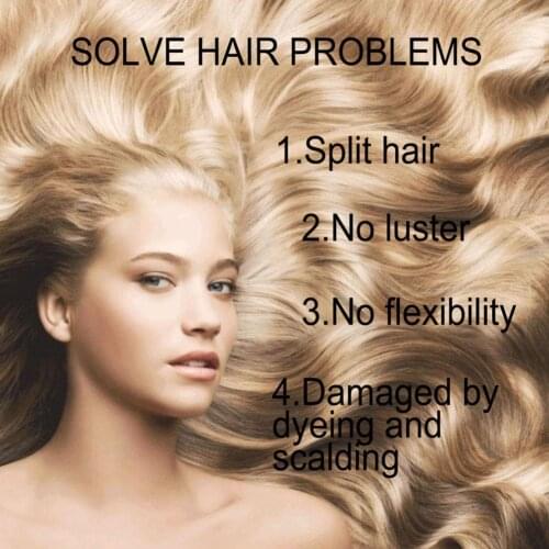 70ml hair care essential oil shampoo hair styling improvement care products hair damaged quick liquid split repair V8U5