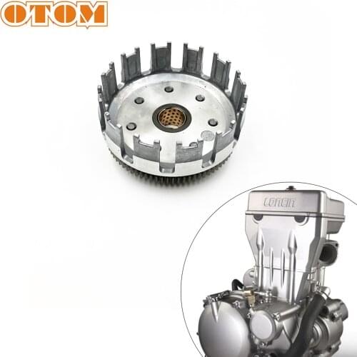OTOM Motorcycle Engine Accessories Clutch Cover Large Teeth For YF300 LONCIN CR6 LX300-6A Retro 300AC LX300GS-B VOGE 300R 300CR6