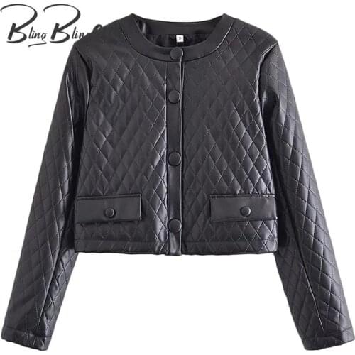 BlingBlingee Women's Leather Jackets