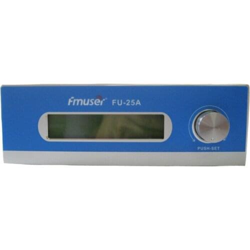 Cantonmade FU-25A CZH-25A 25W Professional FM radio Transmitter Guangzhou long range for audio studio car station